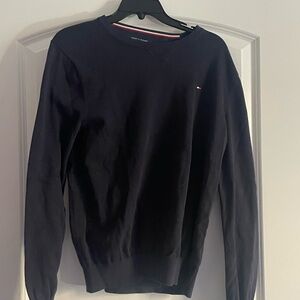 Tommy Hilfiger vneck navy oversized sweater